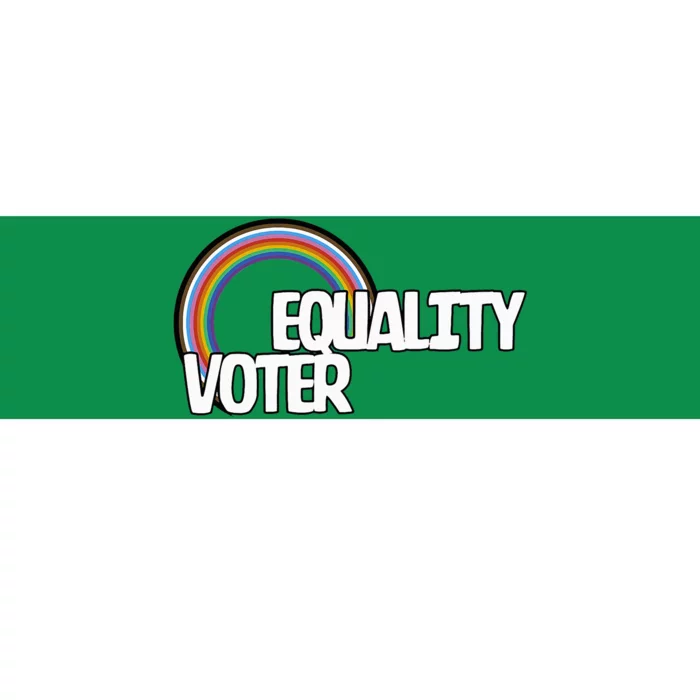 Equality Voter Lgbt Pride Bumper Sticker