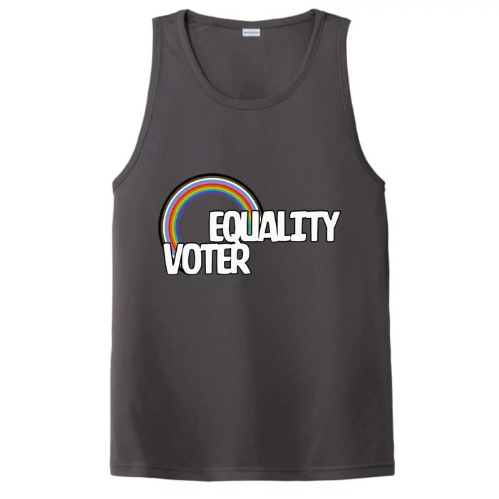 Equality Voter Lgbt Pride Performance Tank