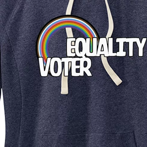 Equality Voter Lgbt Pride Women's Fleece Hoodie