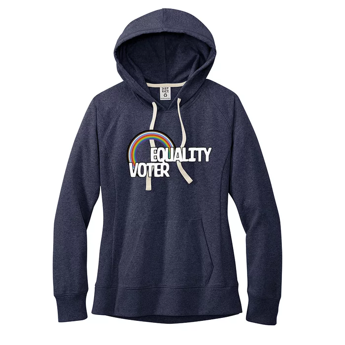 Equality Voter Lgbt Pride Women's Fleece Hoodie