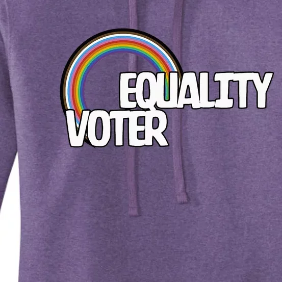 Equality Voter Lgbt Pride Women's Pullover Hoodie