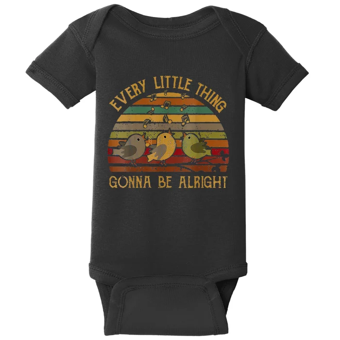 Every Vintage Little Singing Thing Is Gonna Be Birds Alright Baby Bodysuit