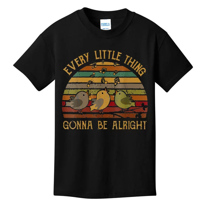 Every Vintage Little Singing Thing Is Gonna Be Birds Alright Kids T-Shirt