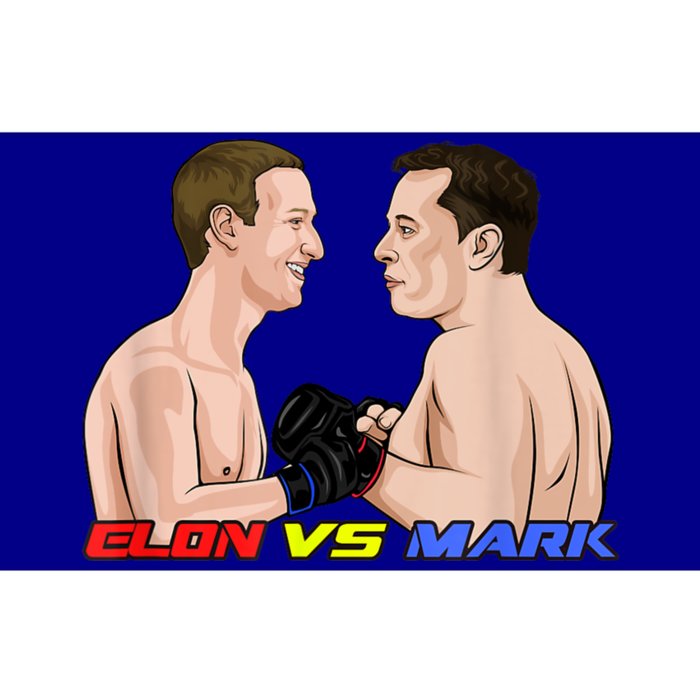 Elon Vs Mark Bumper Sticker