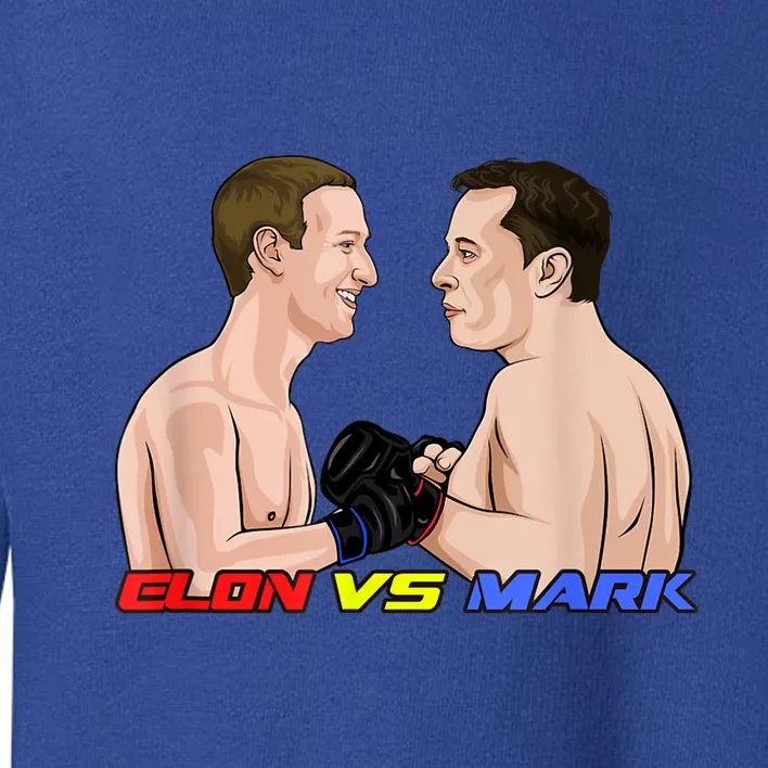 Elon Vs Mark Toddler Sweatshirt