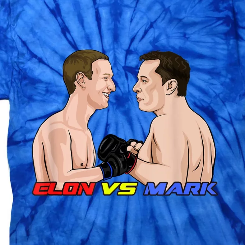 Elon Vs Mark Tie-Dye T-Shirt