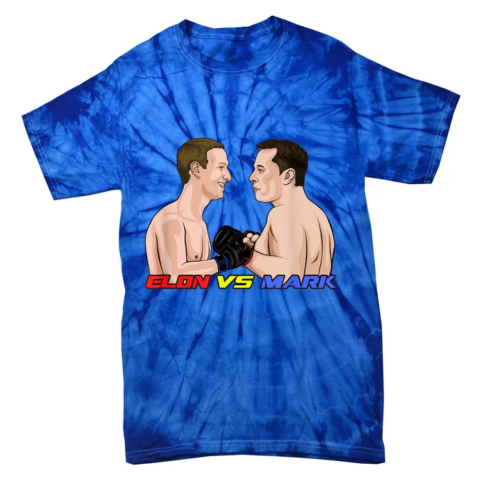 Elon Vs Mark Tie-Dye T-Shirt