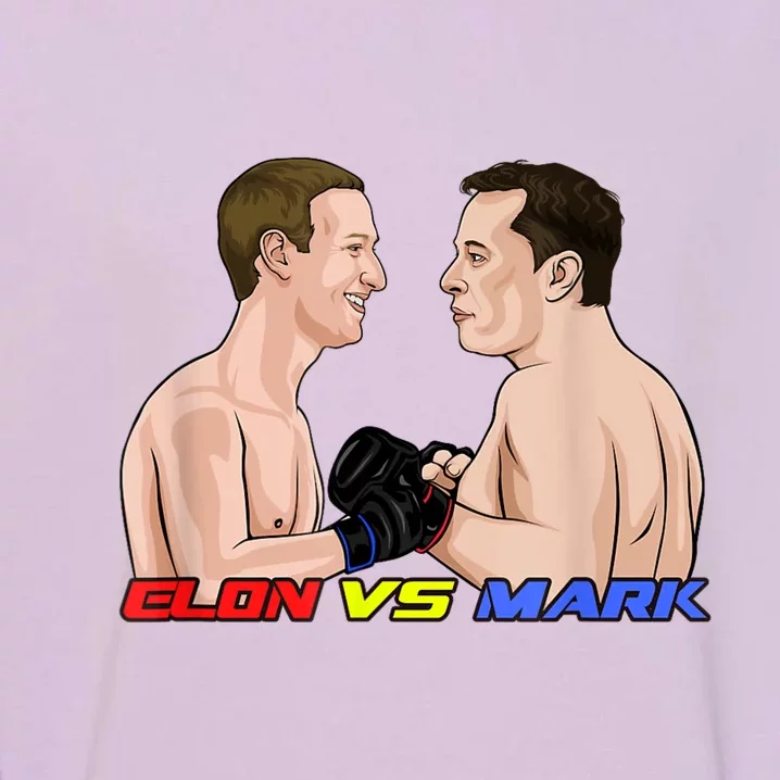 Elon Vs Mark Garment-Dyed Sweatshirt