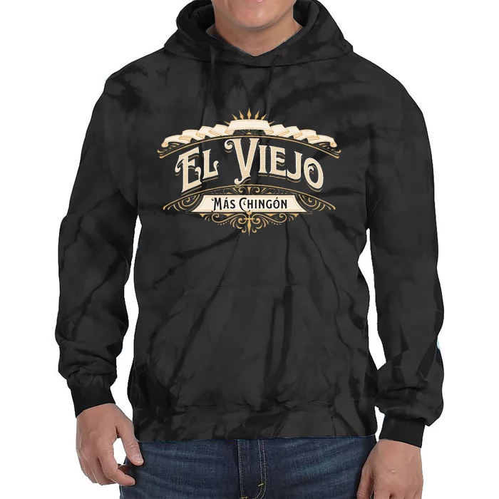 El Viejo Mas Chingon Tie Dye Hoodie