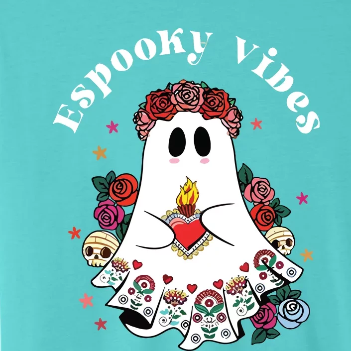 Espooky Vibes Maestra Halloween Spanish Mexican Teacher ChromaSoft Performance T-Shirt