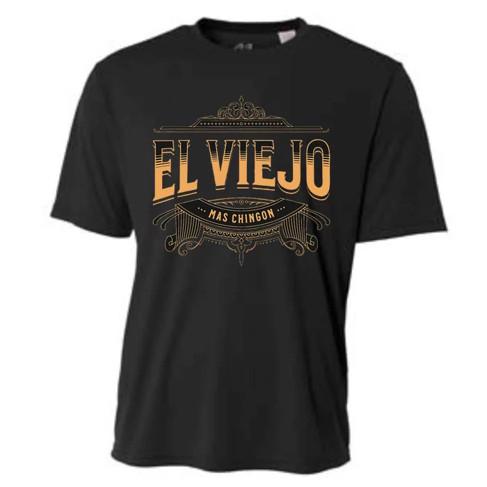 El Viejo Mas Chingon Cooling Performance Crew T-Shirt