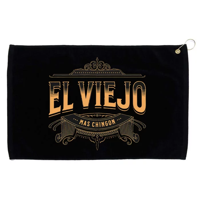 El Viejo Mas Chingon Grommeted Golf Towel