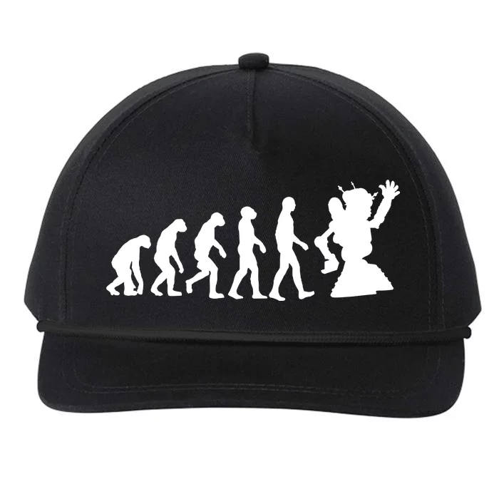 Evolution A Robot Snapback Five-Panel Rope Hat