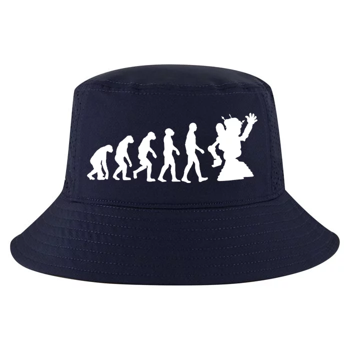 Evolution A Robot Cool Comfort Performance Bucket Hat