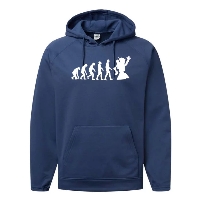 Evolution A Robot Performance Fleece Hoodie