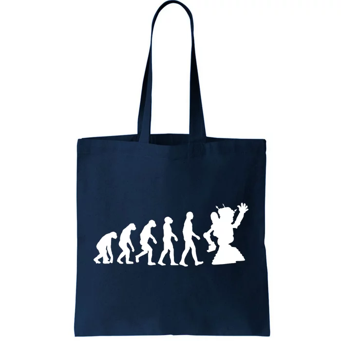 Evolution A Robot Tote Bag