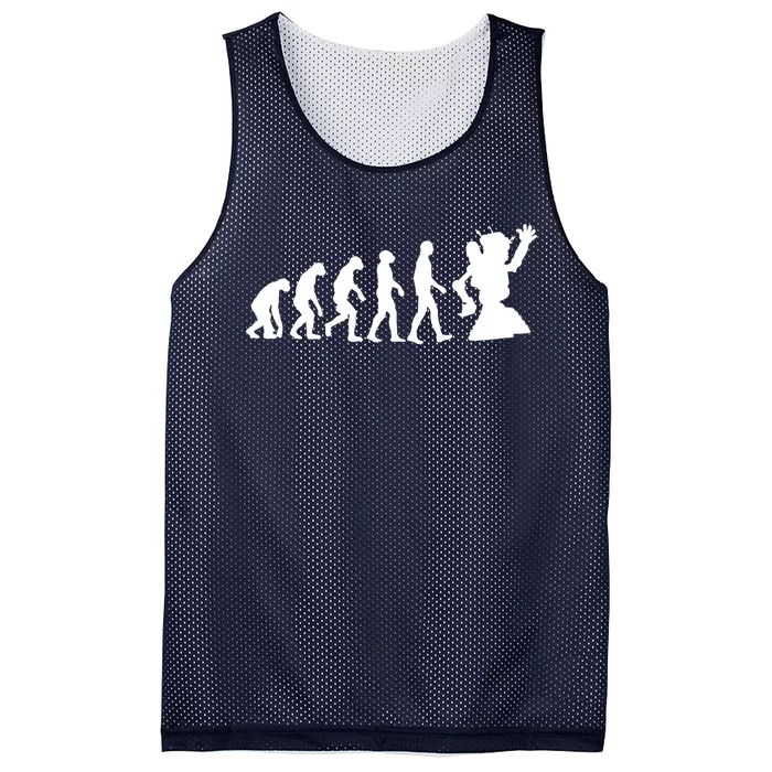 Evolution A Robot Mesh Reversible Basketball Jersey Tank