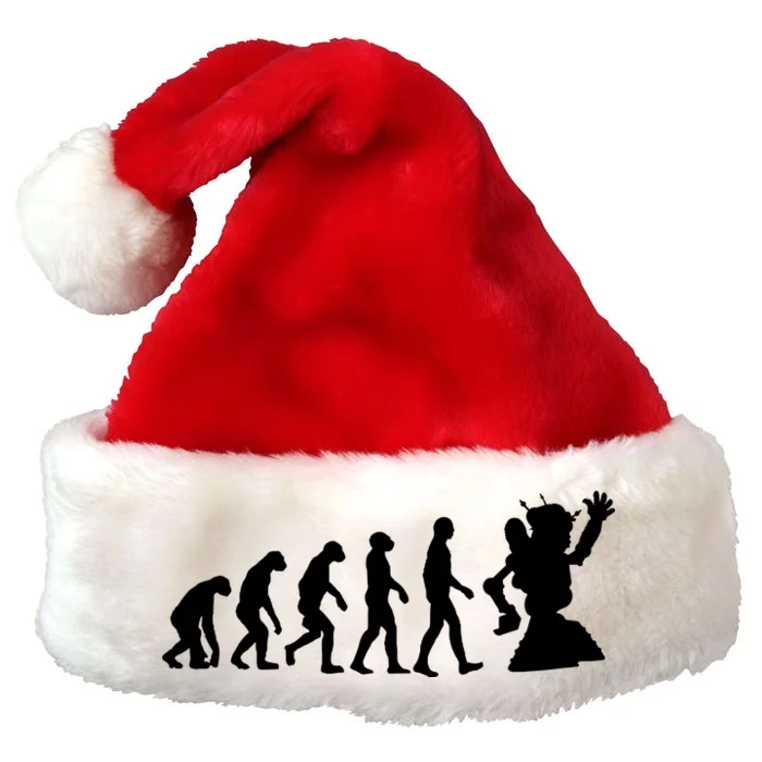 Evolution A Robot Premium Christmas Santa Hat