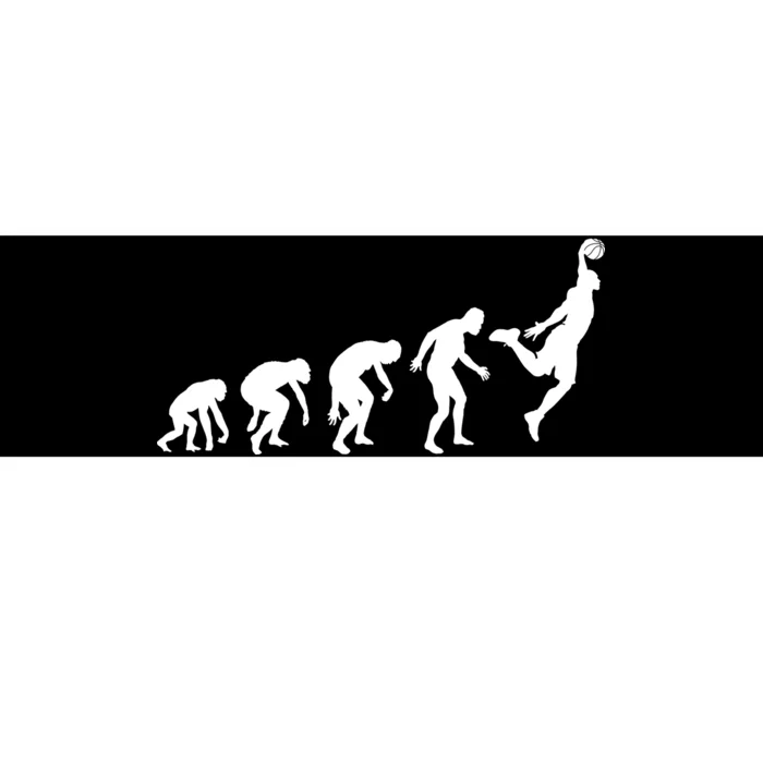 Evolution of a Hooper Basetball Player Design Bumper Sticker