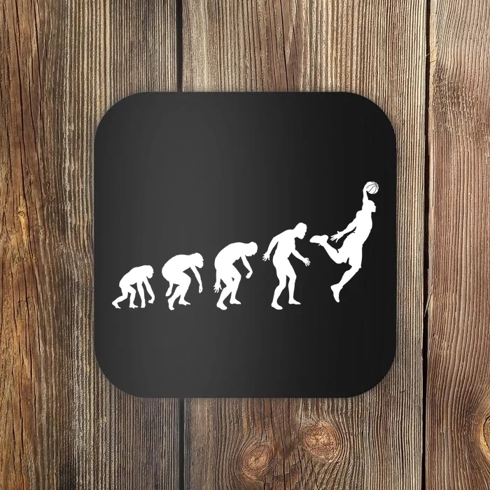 Evolution of a Hooper Basetball Player Design Coaster