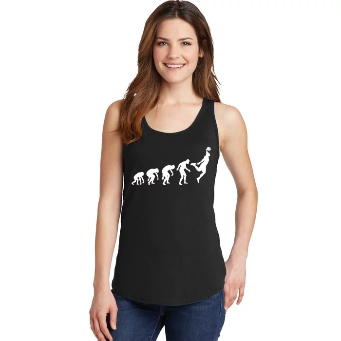 Evolution of a Hooper Basetball Player Design Ladies Essential Tank