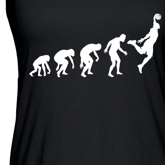 Evolution of a Hooper Basetball Player Design Ladies Essential Flowy Tank