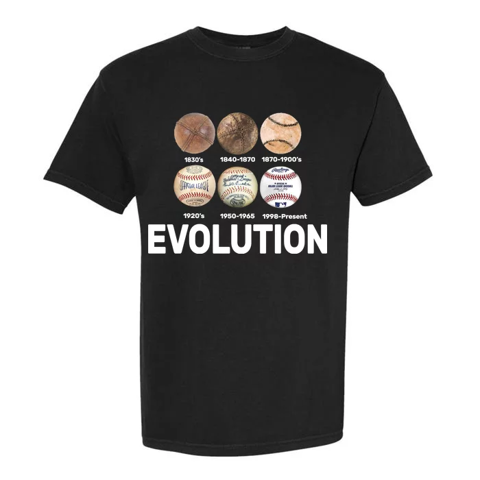 Evolution Of Baseball Garment-Dyed Heavyweight T-Shirt