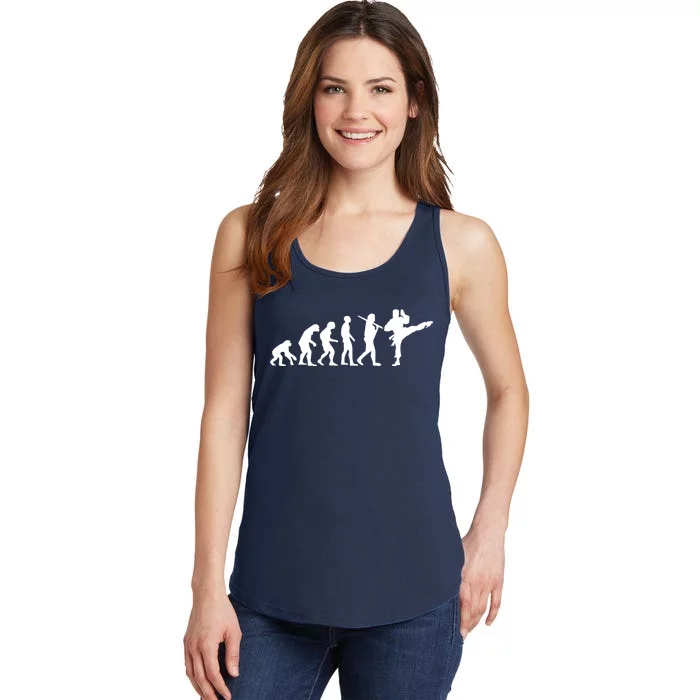 Evolution of Karate Ladies Essential Tank