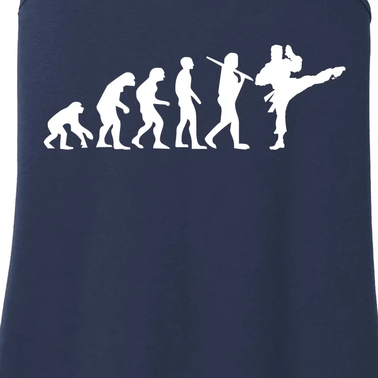 Evolution of Karate Ladies Essential Tank