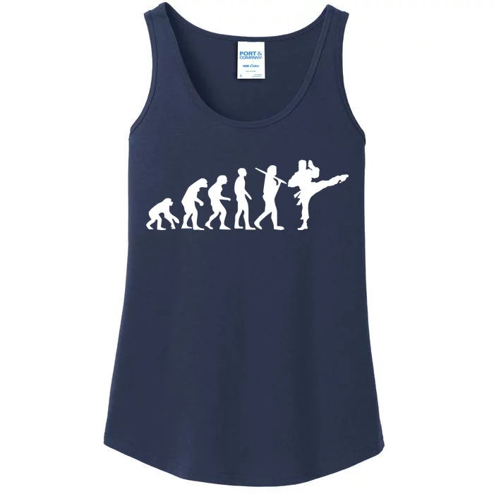 Evolution of Karate Ladies Essential Tank