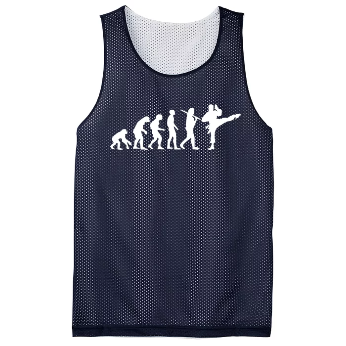 Evolution of Karate Mesh Reversible Basketball Jersey Tank