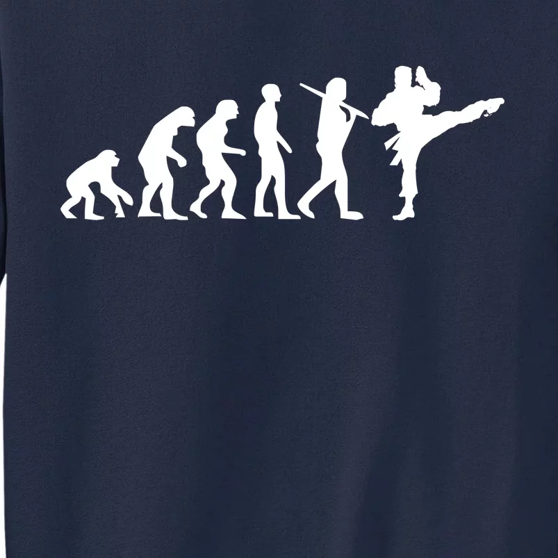 Evolution of Karate Tall Sweatshirt