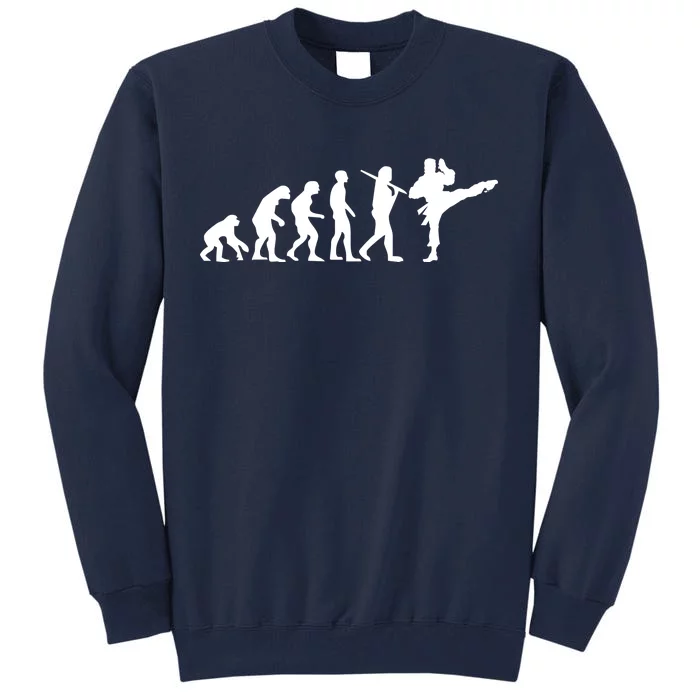 Evolution of Karate Tall Sweatshirt