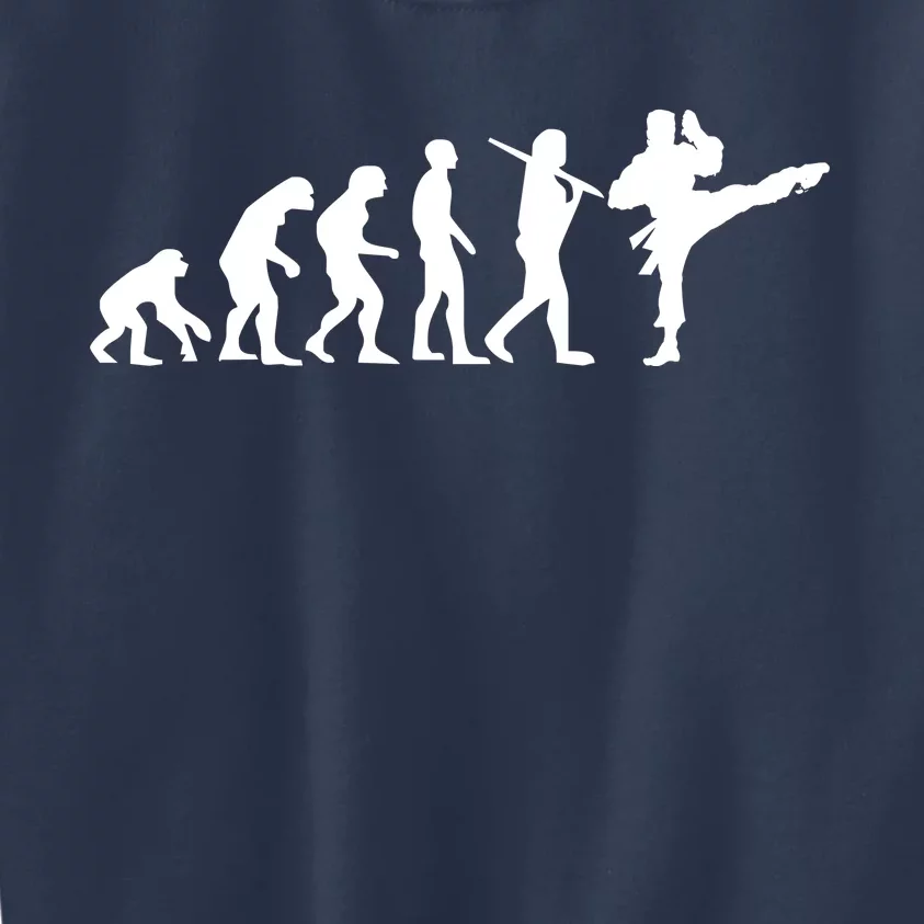 Evolution of Karate Kids Sweatshirt