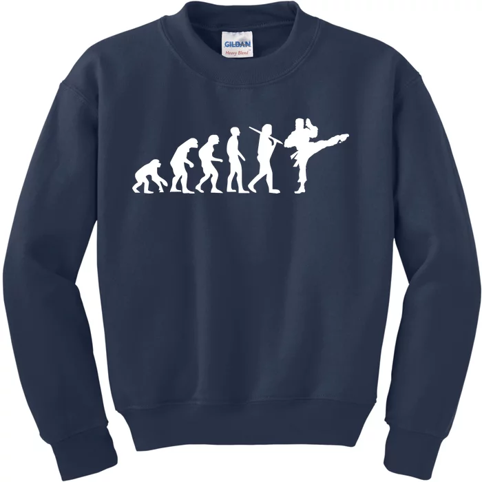 Evolution of Karate Kids Sweatshirt