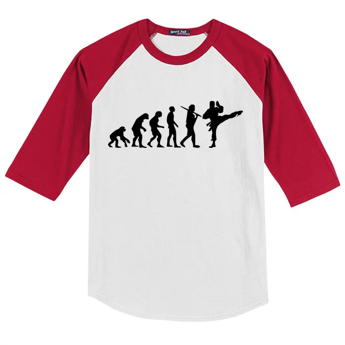 Evolution of Karate Kids Colorblock Raglan Jersey