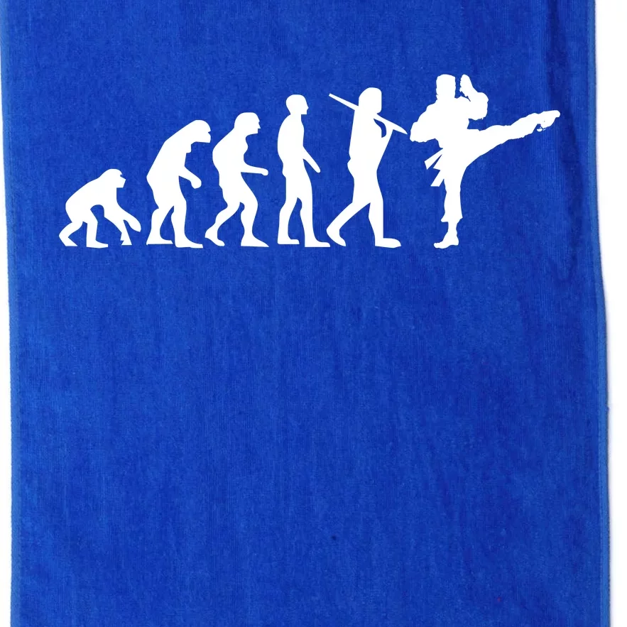 Evolution of Karate Platinum Collection Golf Towel