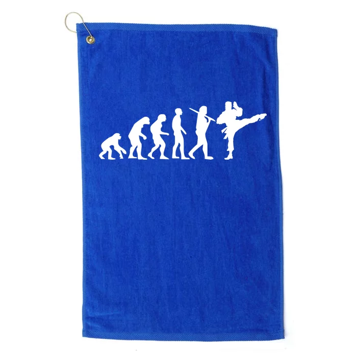 Evolution of Karate Platinum Collection Golf Towel