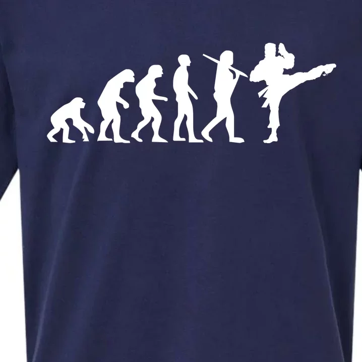 Evolution of Karate Sueded Cloud Jersey T-Shirt