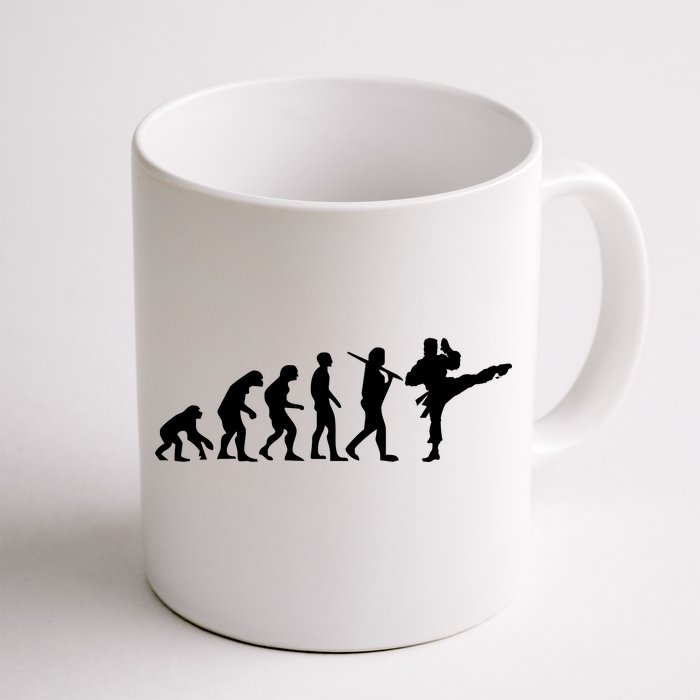 Evolution of Karate Front & Back Coffee Mug