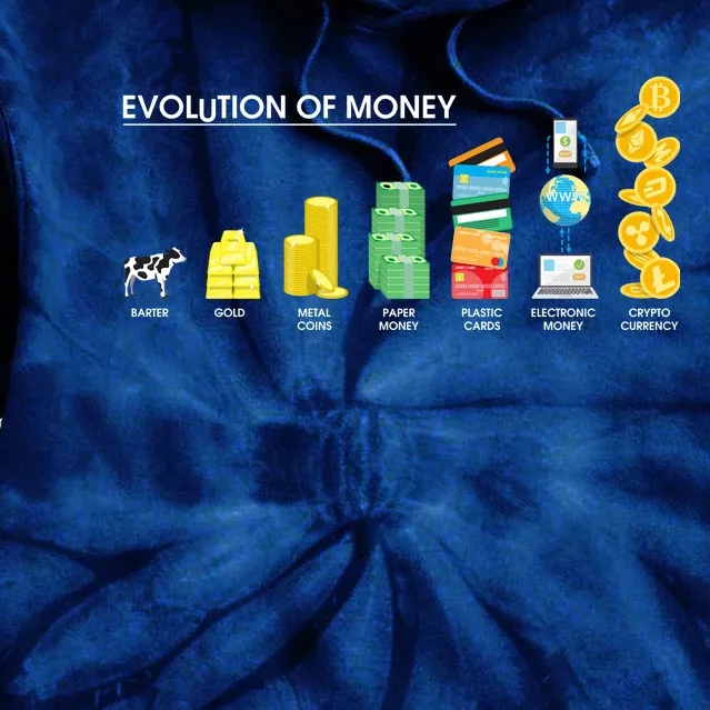 Evolution of Money Tie Dye Hoodie