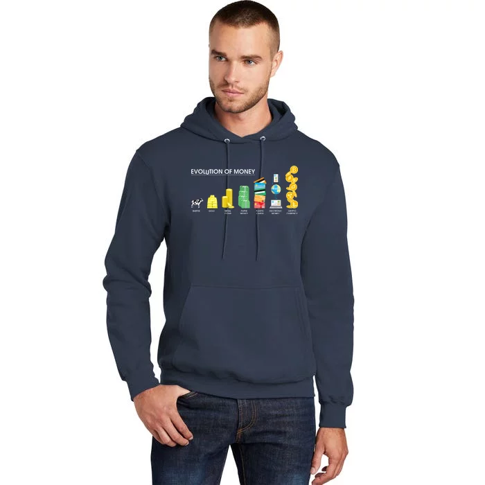 Evolution of Money Tall Hoodie