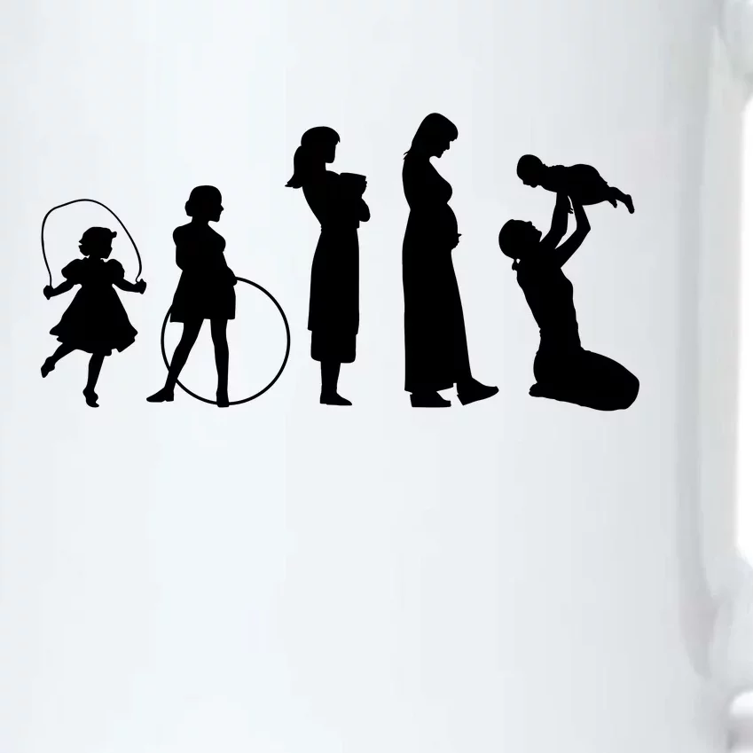 Evolution Of Mother Black Color Changing Mug