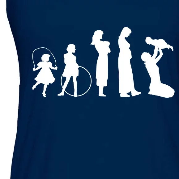 Evolution Of Mother Ladies Essential Flowy Tank