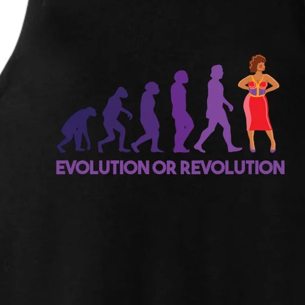 Evolution Or Revolution Ladies Tri-Blend Wicking Tank