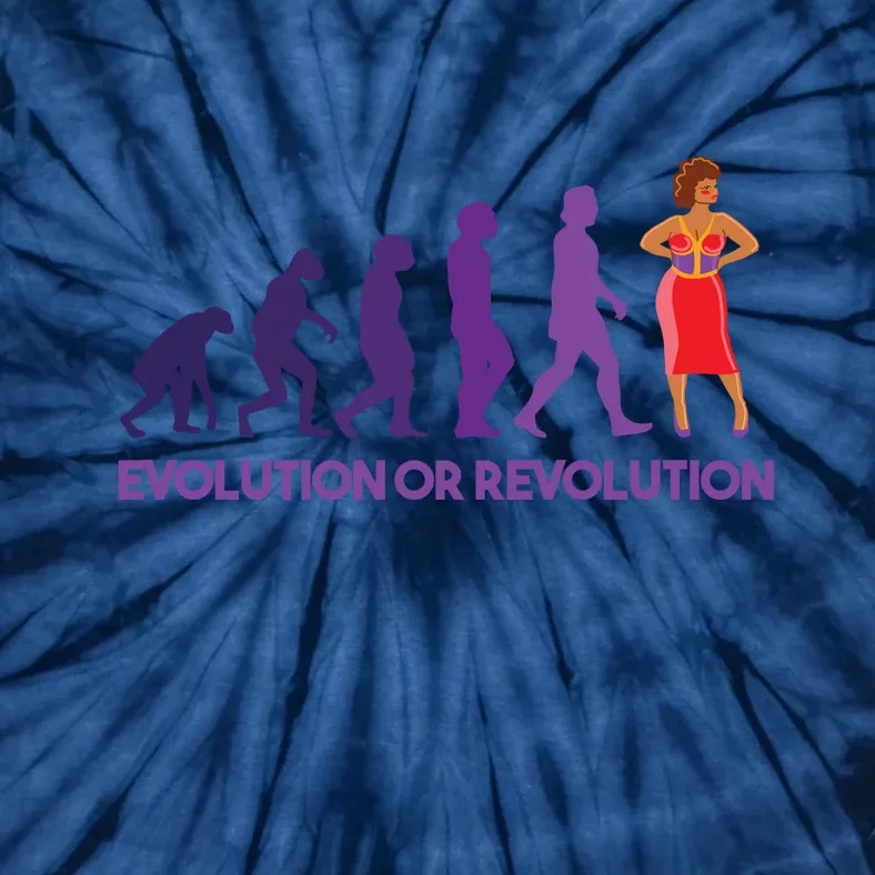 Evolution Or Revolution Tie-Dye T-Shirt