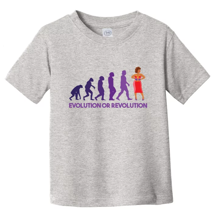 Evolution Or Revolution Toddler T-Shirt