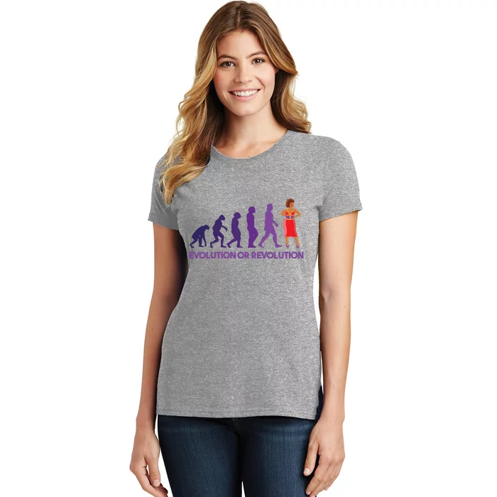 Evolution Or Revolution Women's T-Shirt