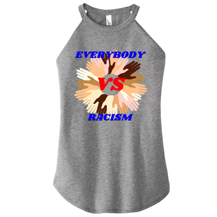 Everybody Vs. Racism Civil Rights Women’s Perfect Tri Rocker Tank