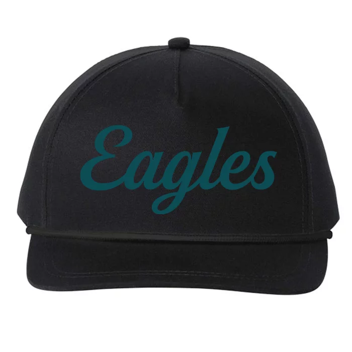 Eagles Vintage Retro Football Snapback Five-Panel Rope Hat